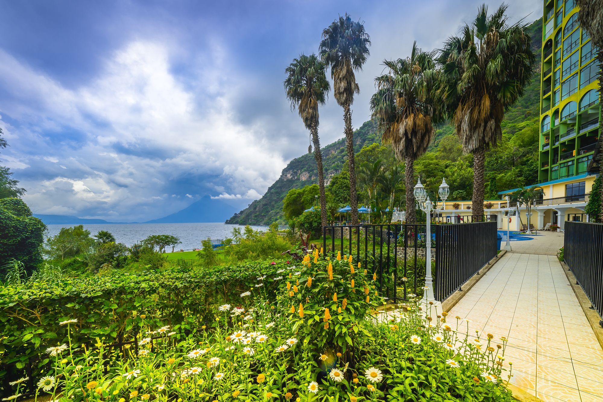 Hotel La Riviera De Atitlan Panajachel Exterior foto
